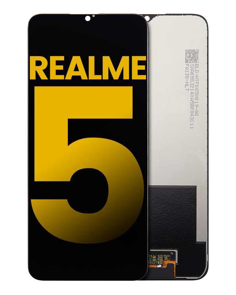 LCD Assembly Without Frame For Realme 5 (Refurbished) (All Colors)