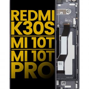 LCD Assembly With Frame For Xiaomi Redmi K30S / Mi 10T / Mi 10T Pro 5G (Refurbished) (Cosmic Black)