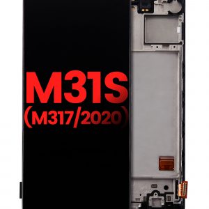 OLED Assembly With Frame For Samsung Galaxy M31S (M317 / 2020) (Aftermarket Plus) (All Colors)