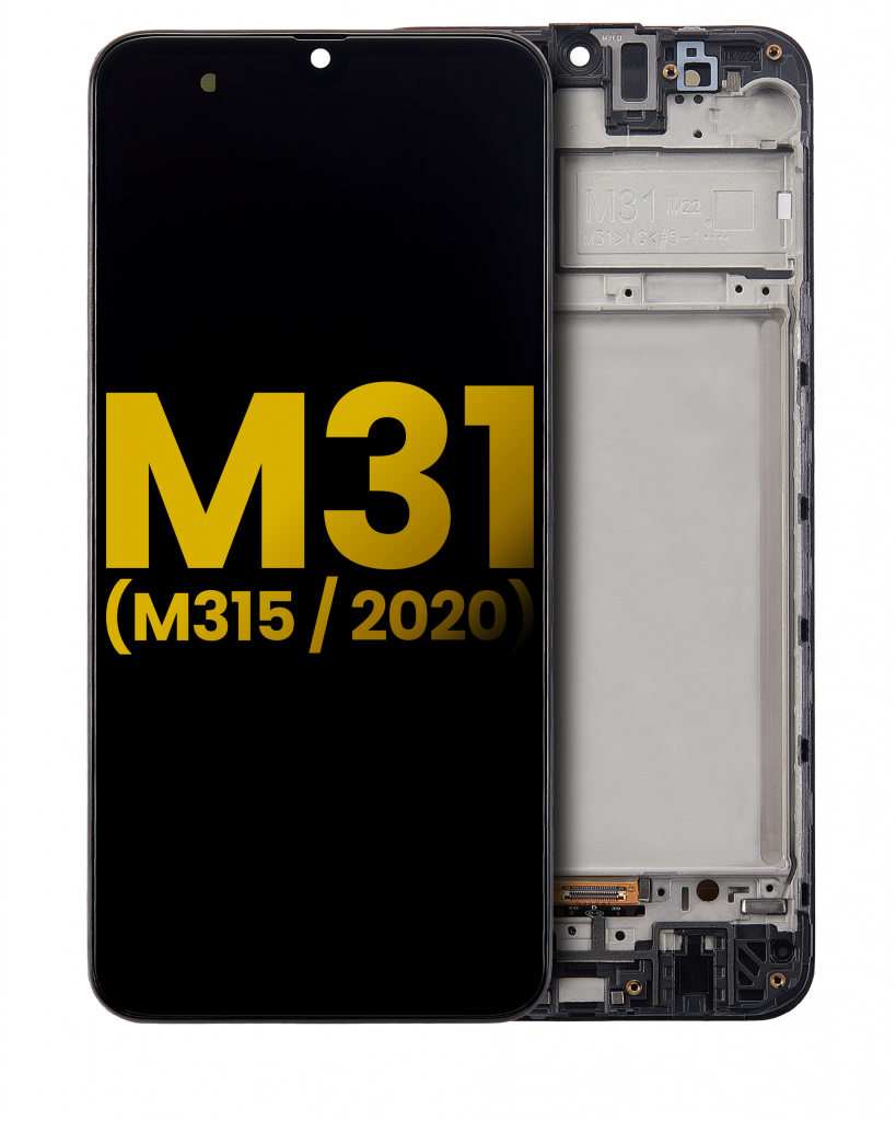 OLED Assembly With Frame For Samsung Galaxy M31 (M315 / 2020) (Refurbished) (All Colors)