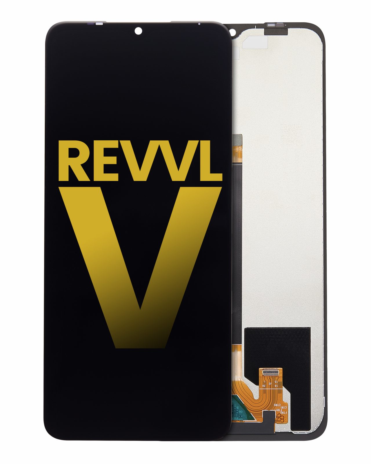 LCD Assembly Without Frame For T-Mobile Revvl V (Refurbished) (All Colors)