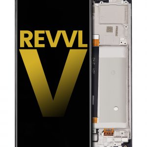 LCD Assembly With Frame For T-Mobile Revvl V (Refurbished) (All Colors)