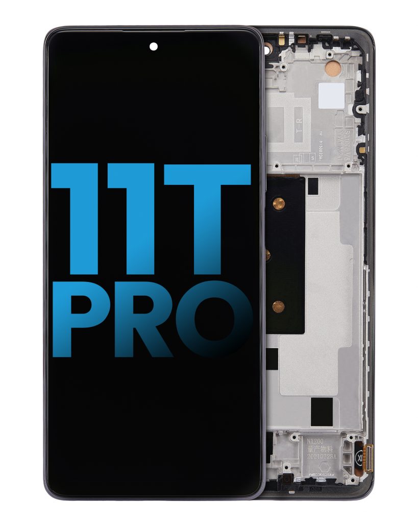 LCD Assembly With Frame For Xiaomi 11T Pro (Aftermarket: Incell) (Meteorite Gray)