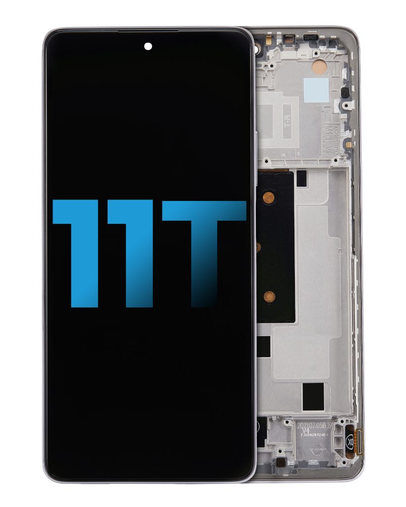 LCD Assembly With Frame For Xiaomi 11T (Aftermarket: Incell) (Moonlight White)