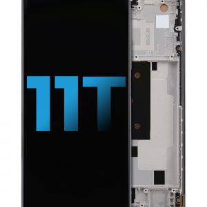 LCD Assembly With Frame For Xiaomi 11T (Aftermarket: Incell) (Meteorite Gray)