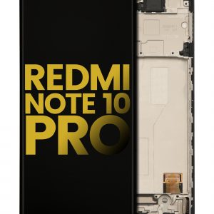 OLED Assembly With Frame For Xiaomi Redmi Note 10 Pro / Redmi Note 10 Pro Max (Refurbished) (All Colors)