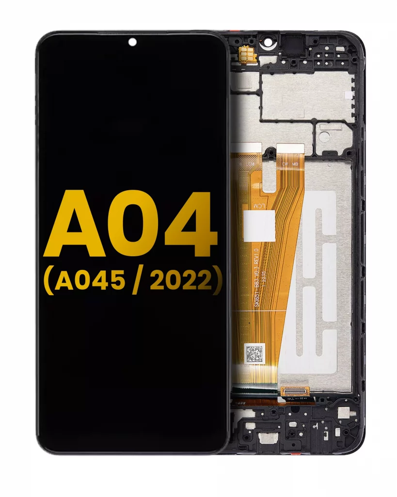 LCD Assembly With Frame For Samsung Galaxy A04 (A045 / 2022) (Refurbished) (All Colors)