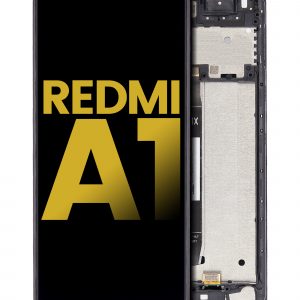 LCD Assembly With Frame For Xiaomi Redmi A1 / Xiaomi Redmi A1+ / Redmi A2 / Redmi A2+ / Poco C51 (Refurbished) (All Colors)
