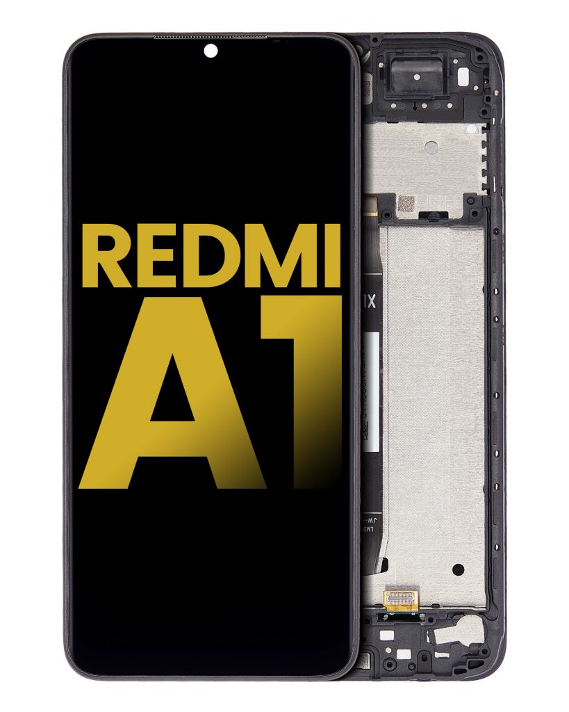 LCD Assembly With Frame For Xiaomi Redmi A1 / Xiaomi Redmi A1+ / Redmi A2 / Redmi A2+ / Poco C51 (Refurbished) (All Colors)