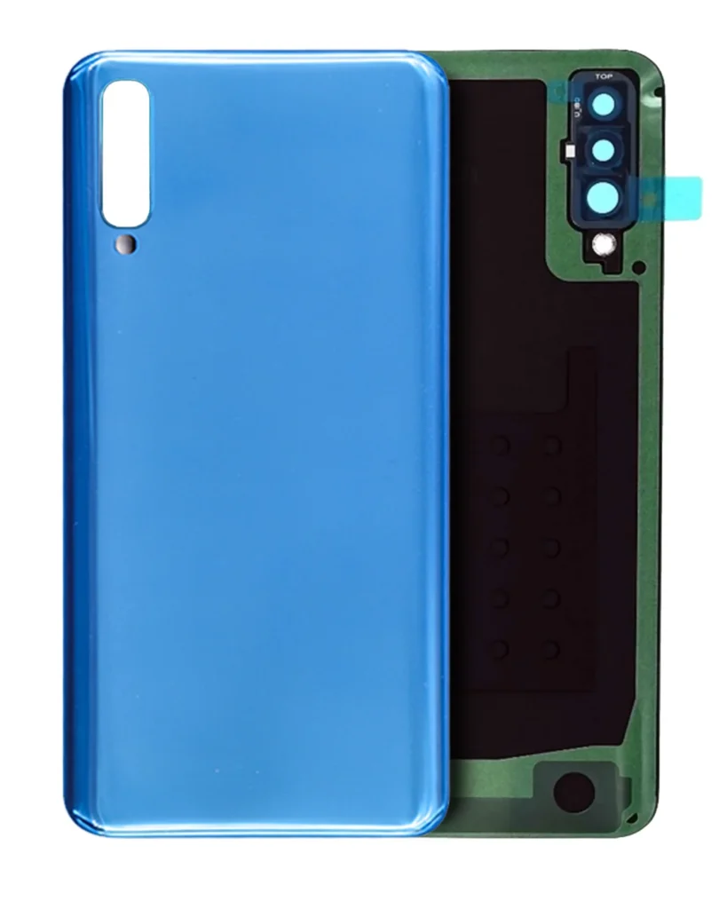 Back Cover Glass With Adhesive For Samsung Galaxy A50 (A505 / 2019) (Blue)