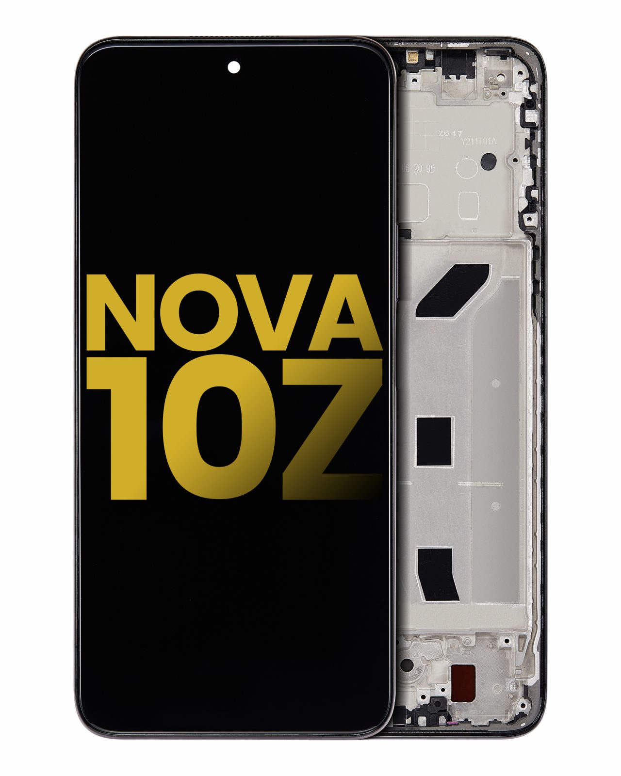 LCD Assembly With Frame For Huawei Nova 10Z (Refurbished) (Black)