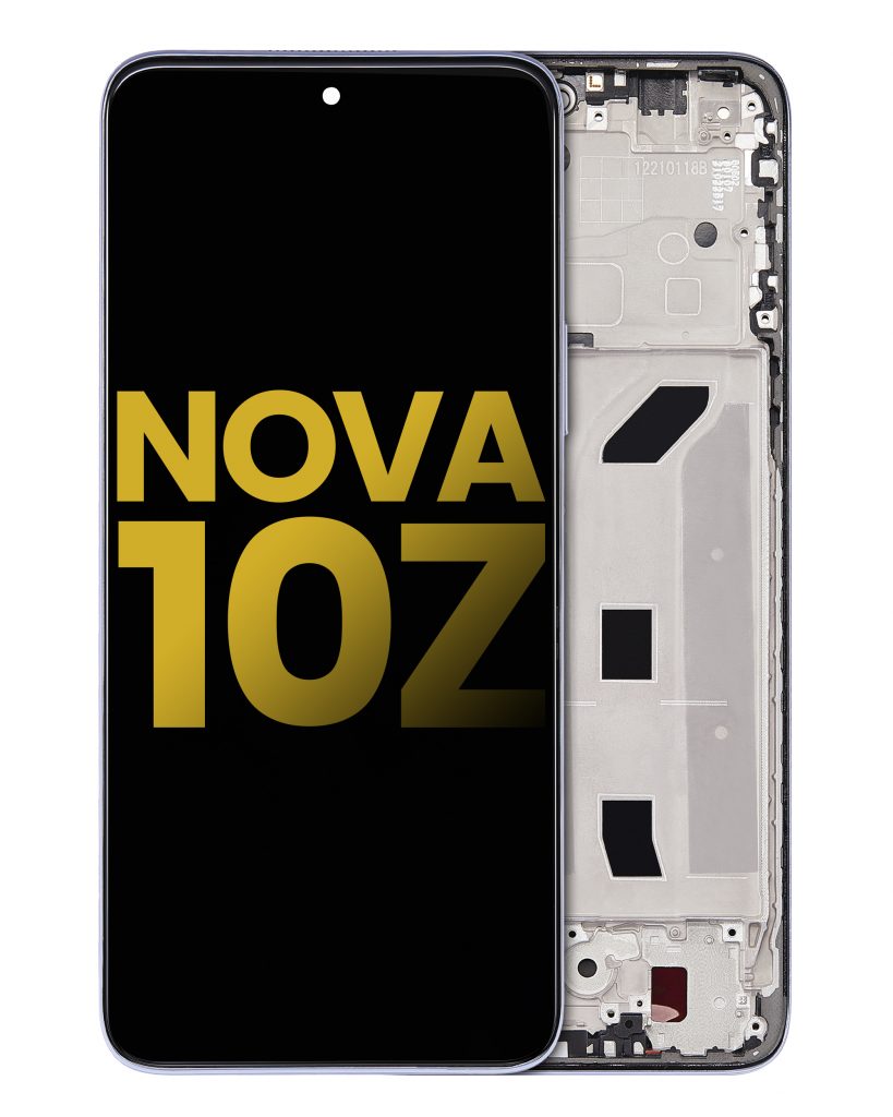 LCD Assembly With Frame For Huawei Nova 10z (Refurbished) (Silver)