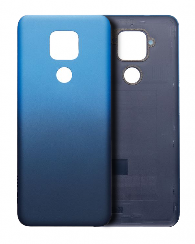 Back cover Glass For Motorola Moto G Play (XT2093 / 2021) (Genuine OEM) (Misty Blue)
