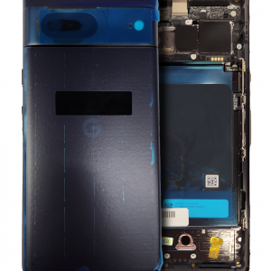 Back Housing For Google Pixel 7 (Genuine OEM) (Obsidian)