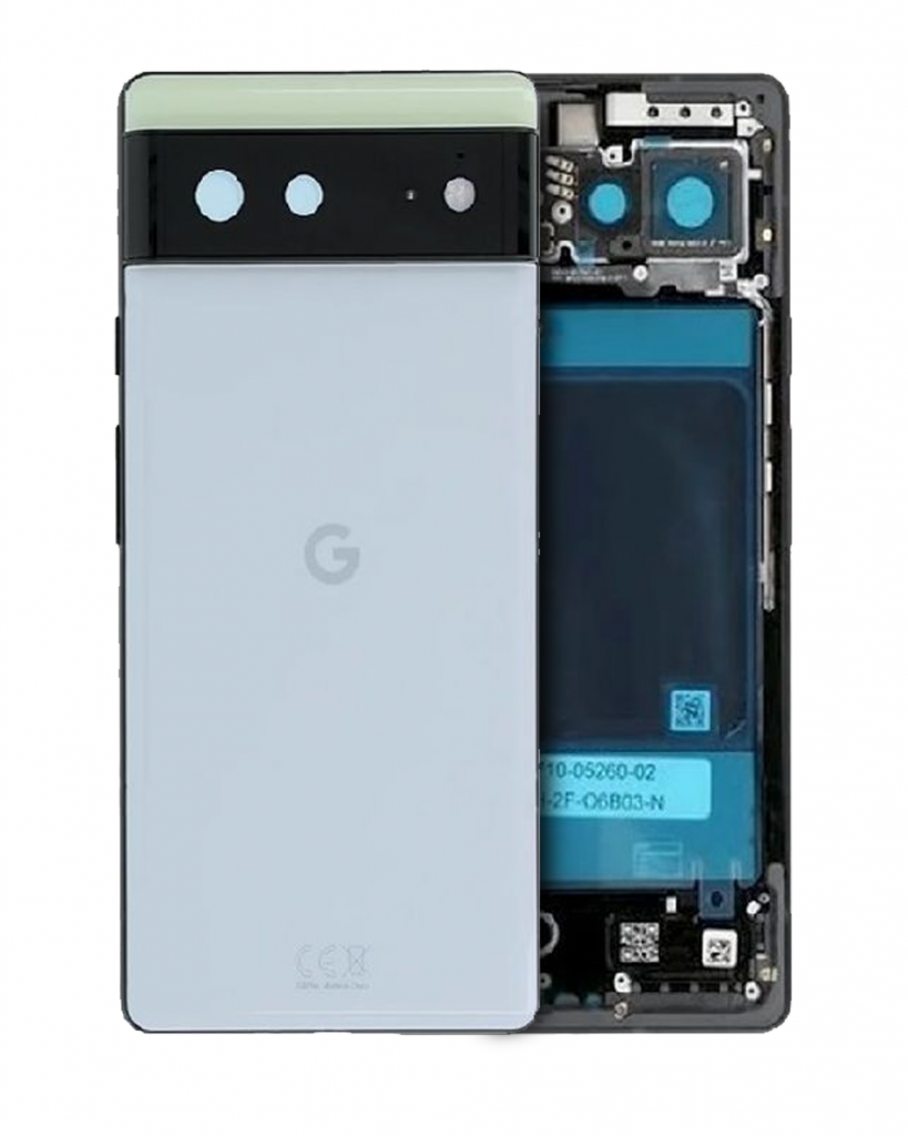 Back Housing For Google Pixel 6 (Genuine OEM) (Sorta Seafoam)