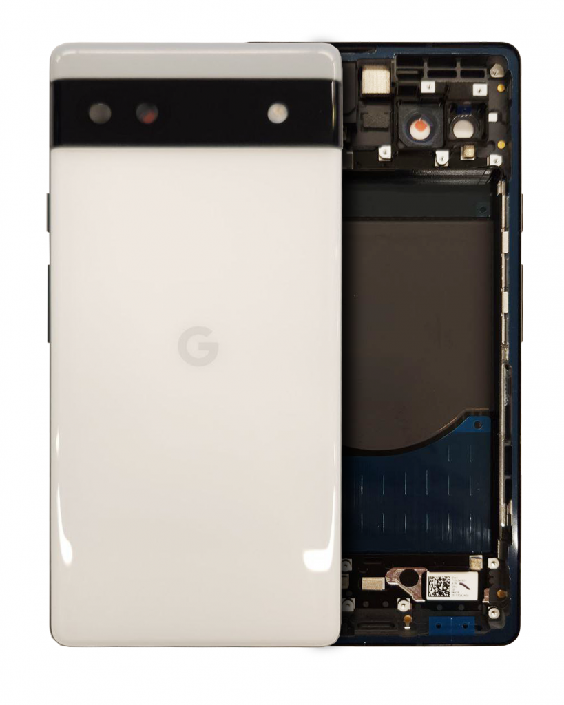 Back Housing For Google Pixel 6a (Genuine OEM) (Chalk)