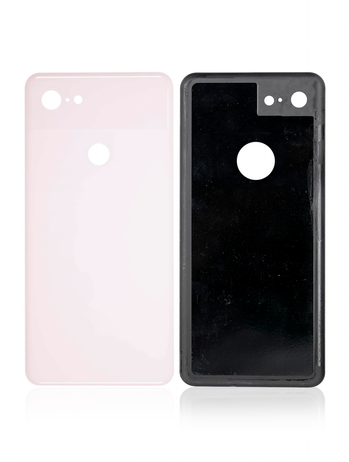 Back cover Glass For Google Pixel 3 (Used OEM Pull: Grade New) (Pink)