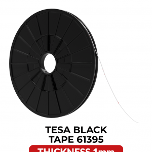 Double-Sided Acrylic Black Tape (1MM x 25M) (Tesa Model # 61395)