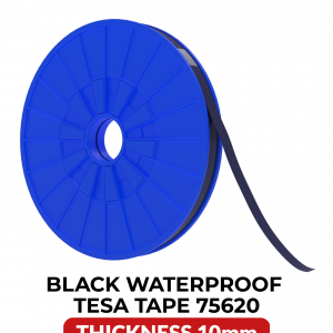 Double-Sided Acrylic Waterproof Black Tape (10MM x 25M) (Tesa Model # 75620)