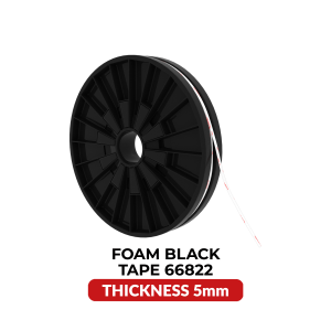Double-Sided Shock Absorbing Foam Black Tape (5MM x 25M) (Tesa Model # 66822)