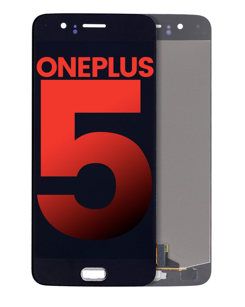 OLED Assembly Without Frame For OnePlus 5 (Aftermarket Plus) (Black)
