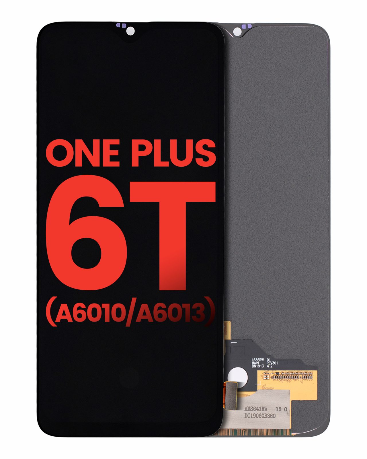OLED Assembly Without Frame For OnePlus 6T (A6010 / A6013) (Aftermarket Plus) (All Colors)