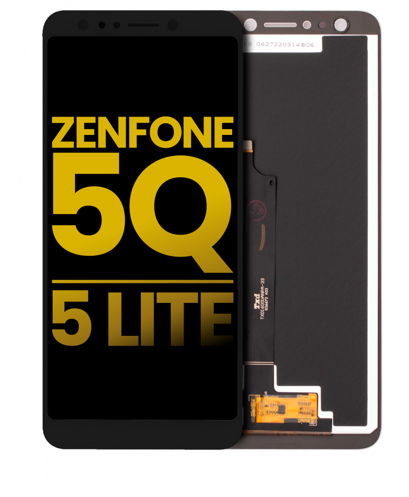 LCD Assembly Without Frame For Asus ZenFone 5Q / 5 Lite (ZC600KL / X017DA / 2018) (Refurbished) (Black)