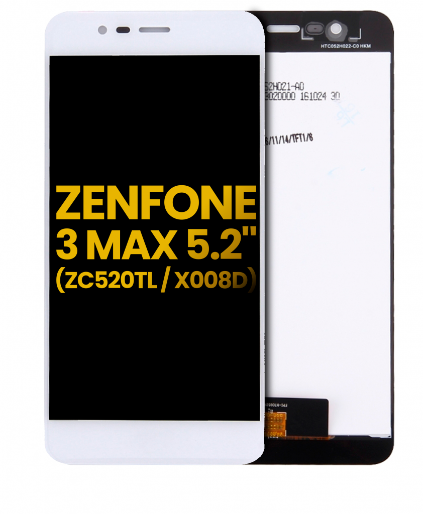LCD Assembly Without Frame For Asus ZenFone 3 Max 5.2" (ZC520TL / 2016) (White)
