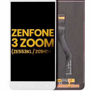 LCD Assembly Without Frame For Asus ZenFone 3 Zoom (ZE553KL / 2017) (Refurbished) (White)