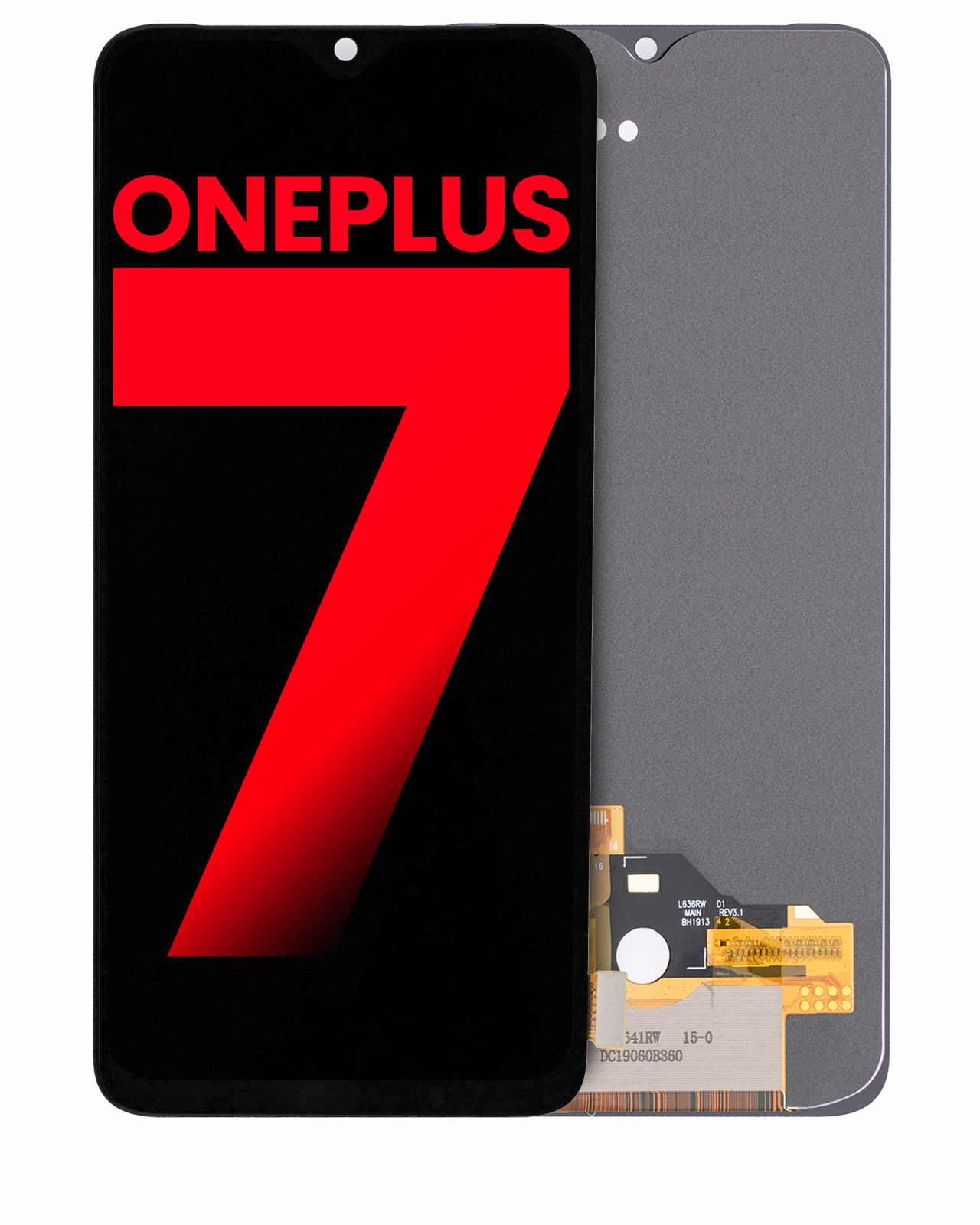 OLED Assembly Without Frame For OnePlus 7 (Aftermarket Plus) (All Colors)