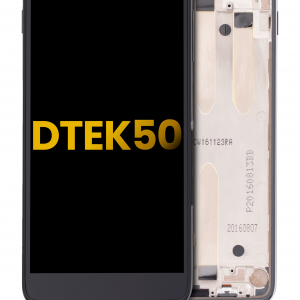LCD Assembly With Frame For BlackBerry DTEK50 (Refurbished) (Black)