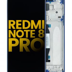 LCD Assembly With Frame For Xiaomi Redmi Note 8 Pro (Refurbished) (Blue)