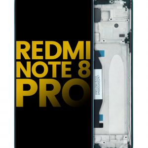 LCD Assembly With Frame For Xiaomi Redmi Note 8 Pro (Refurbished) (Green)