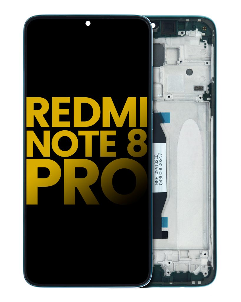 LCD Assembly With Frame For Xiaomi Redmi Note 8 Pro (Refurbished) (Green)