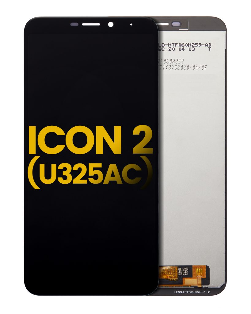 LCD Assembly Without Frame For Cricket Icon 2 (U325AC) (Refurbished) (All Colors)