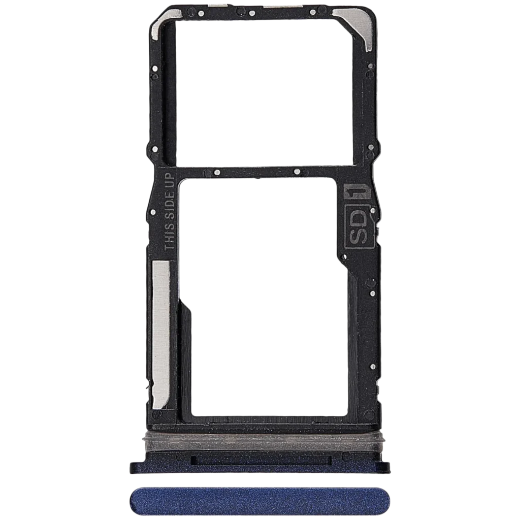 Single Sim Card Tray For Motorola Moto G Play (XT2271 / 2023) (Premium) (Deep Indigo)