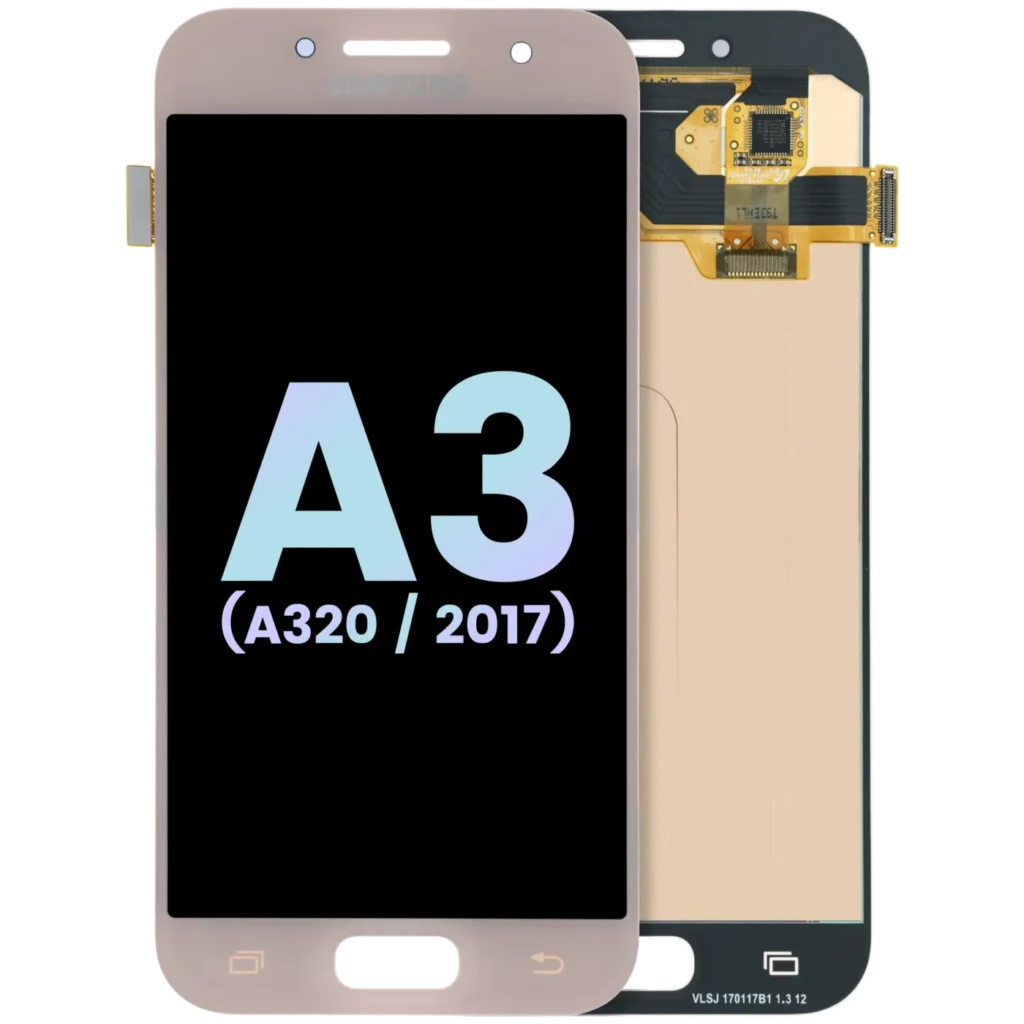 OLED Assembly Without Frame For Samsung Galaxy A3 (A320 / 2017) (Service Pack) (Pink)