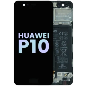 LCD Assembly With Frame For Huawei P10 (Genuine OEM) (Black)