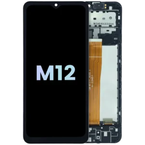 OLED Assembly With Frame Compatible For Samsung Galaxy M12 (M127) (Service Pack) (All Colors)