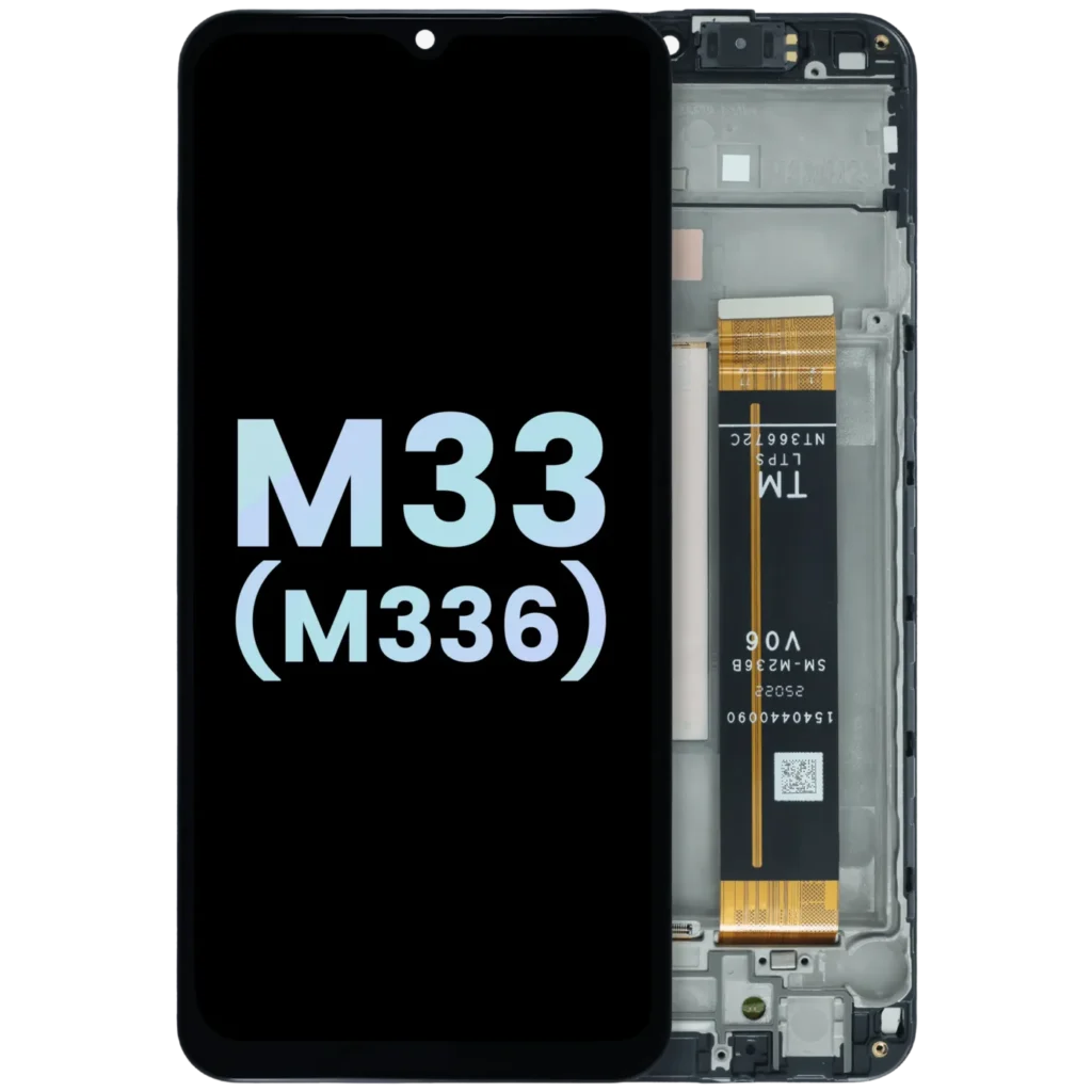 LCD Assembly With Frame Compatible For Samsung Galaxy M33 5G (M336) (Service Pack) (All colors)
