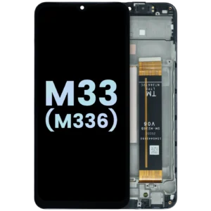 LCD Assembly With Frame Compatible For Samsung Galaxy M33 5G (M336) (Service Pack) (All colors)