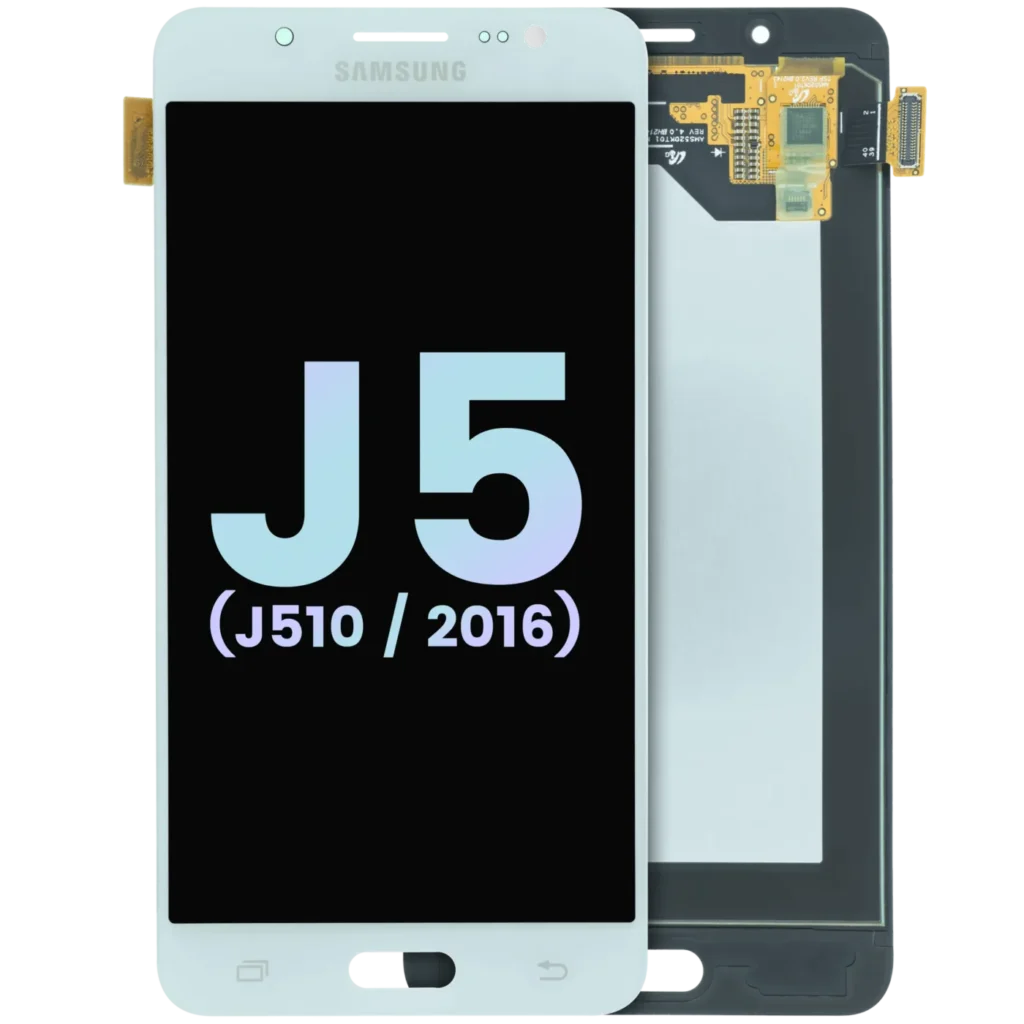 LCD Assembly Without Frame Compatible For Samsung Galaxy J5 (J510) (Service Pack) (White)
