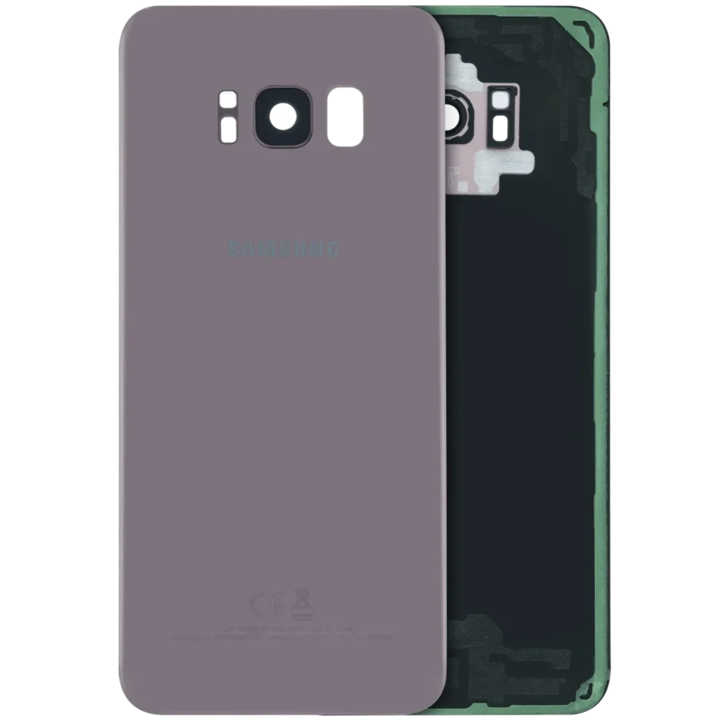 Back Cover Glass For Samsung Galaxy S8 (Service Pack) (Pink)