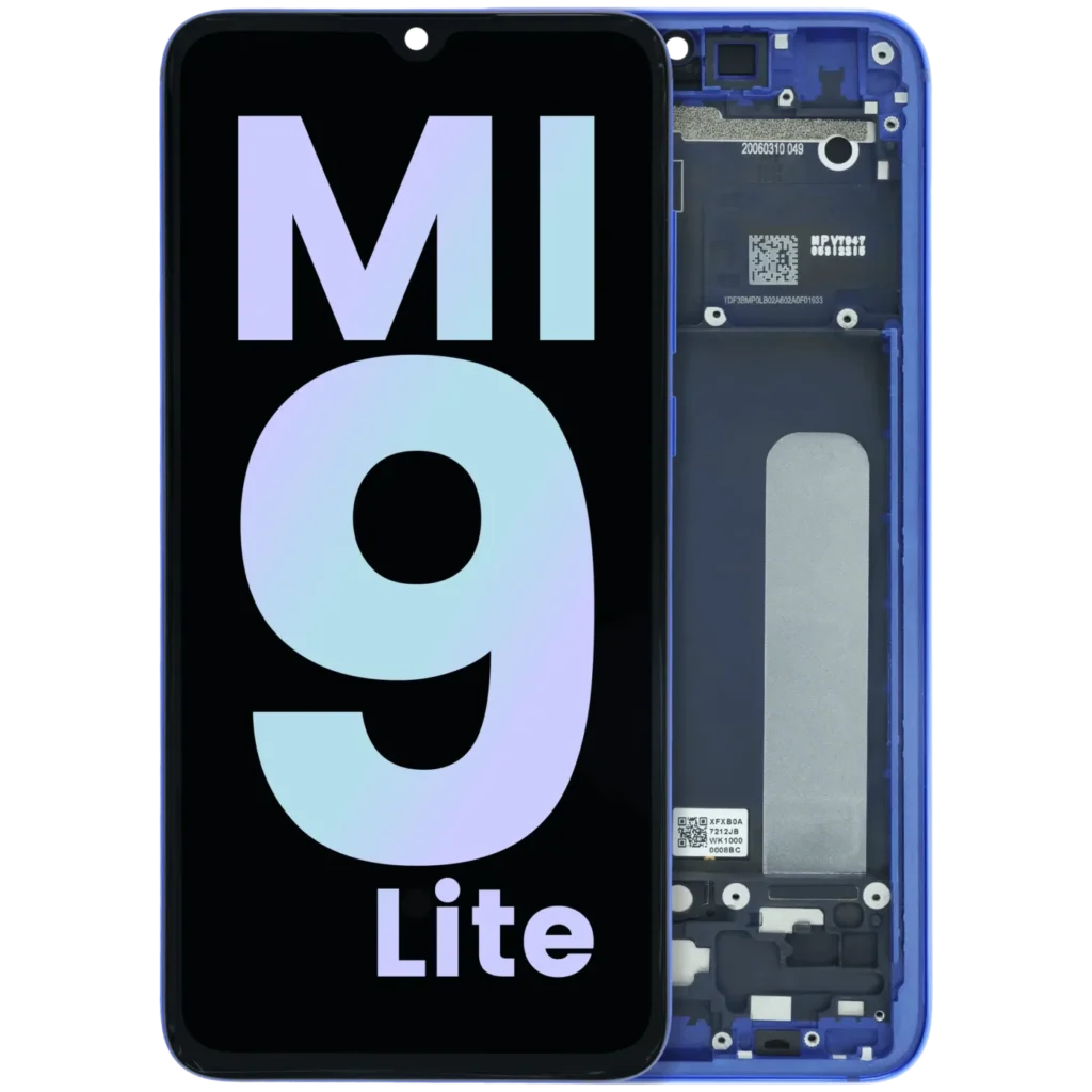 OLED Assembly With Frame Compatible For Xiaomi Mi 9 Lite (Genuine) (Blue)