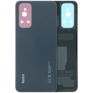 Back Cover Glass Without Camera Lens For Xiaomi Redmi Note 11s (Genuine) (Black)