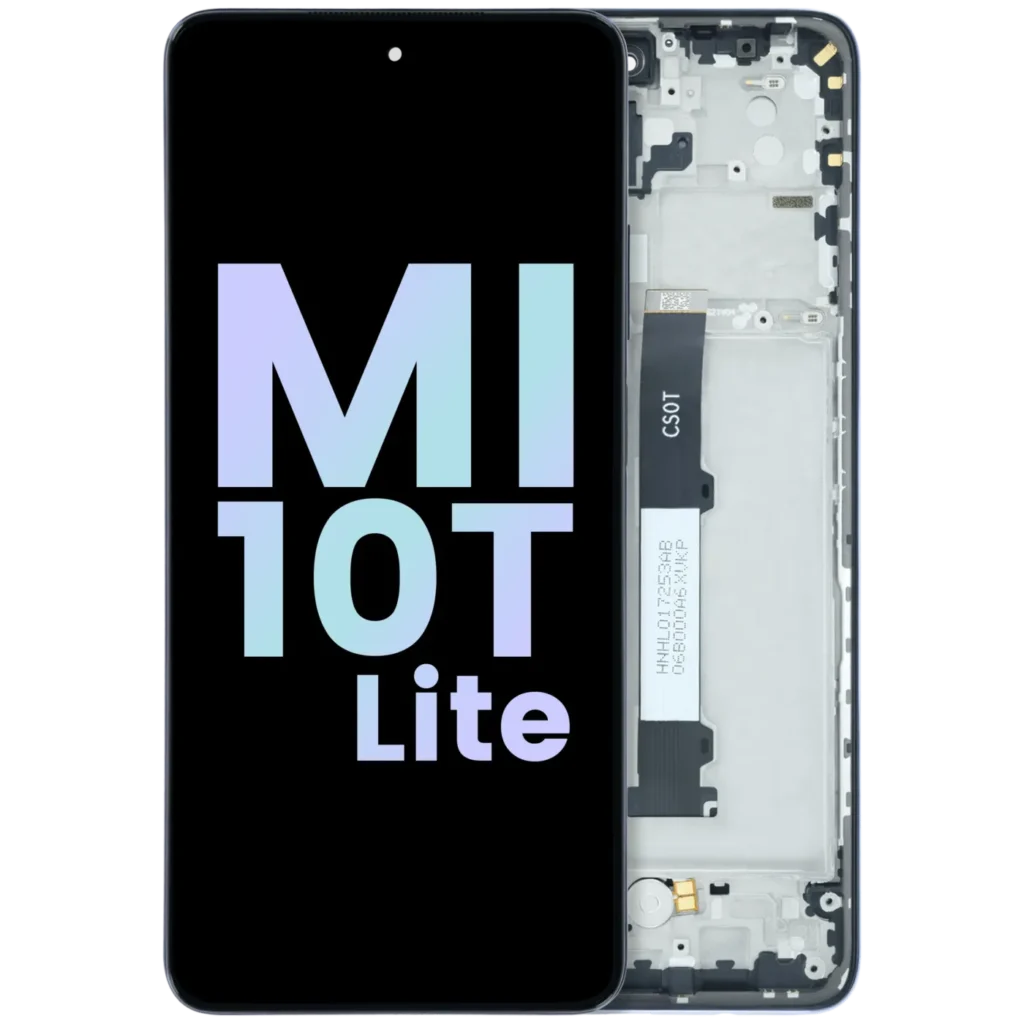 LCD Assembly With Frame For Xiaomi Mi 10T Lite 5G (Genuine) (Gray)