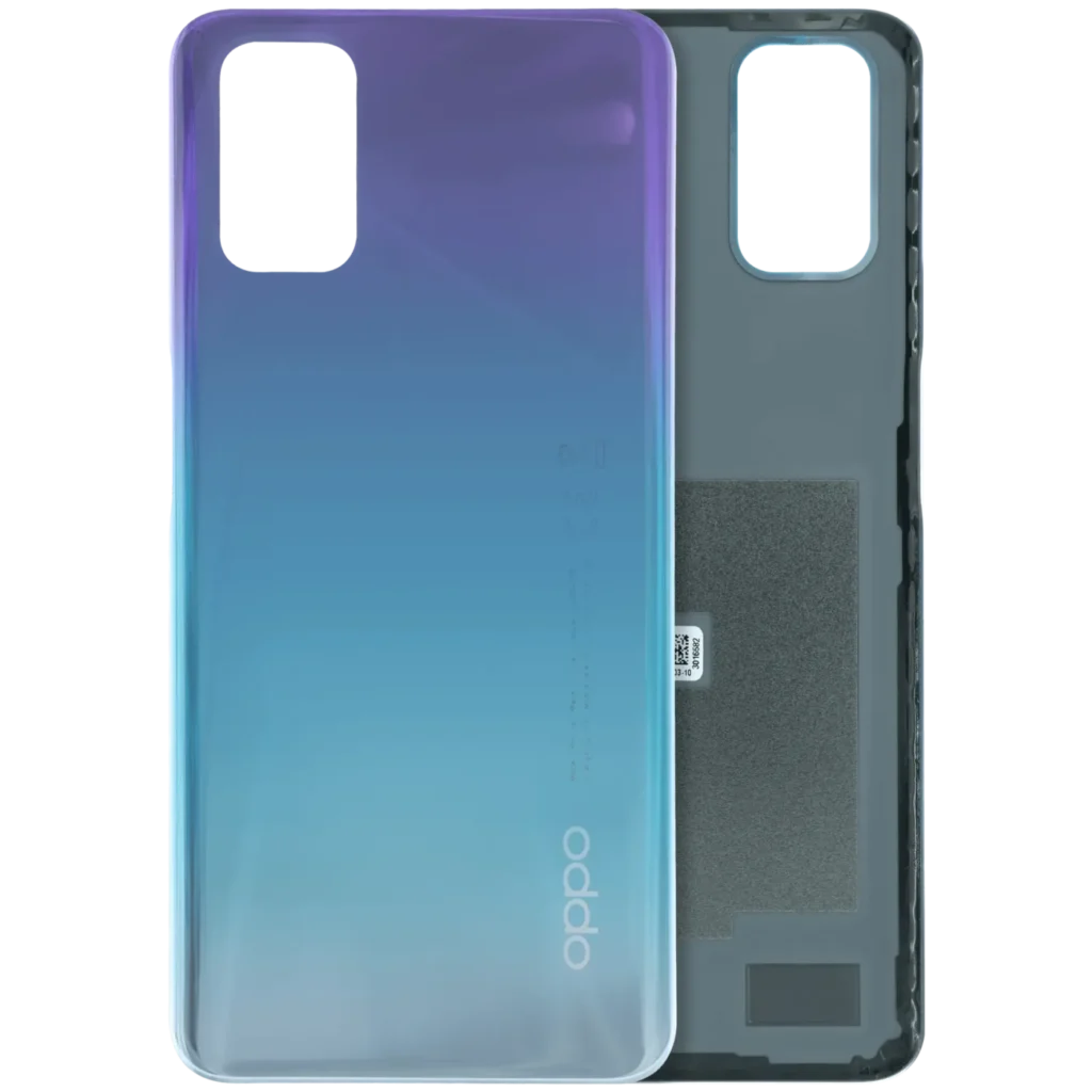 Back Cover Glass for Oppo A72 (2020) (Service Pack) (Sky Blue)
