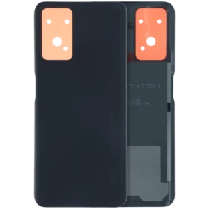 Back Cover Glass for Oppo A76 (2022) (Service Pack) (Glowing Black)