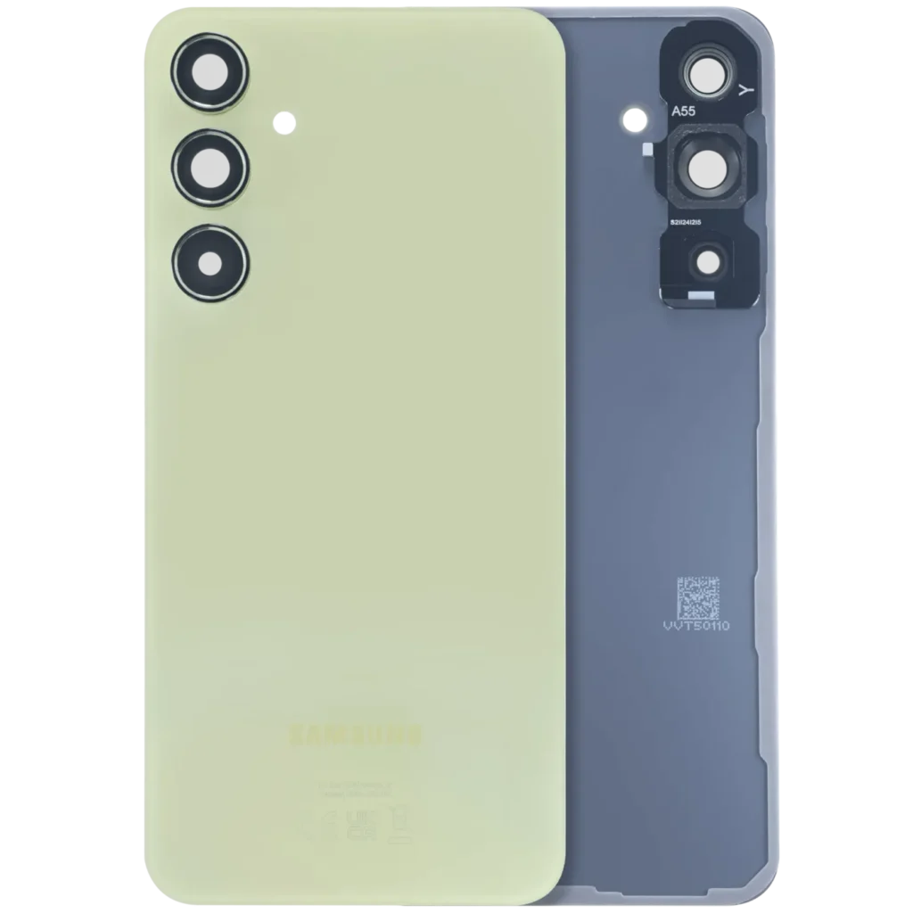 Back Cover Glass For Samsung Galaxy A55 5G (A556 / 2024) (Service Pack) (Lemon)