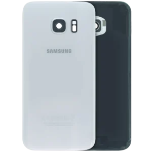 Back Cover Glass For Samsung Galaxy S7 (Service Pack) (White)